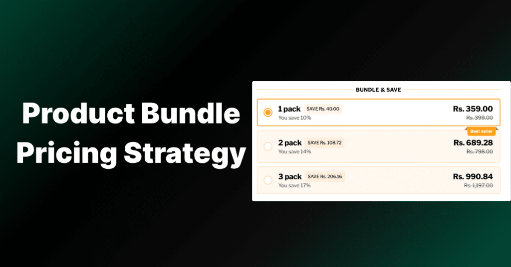 Product Bundle Pricing Strategy