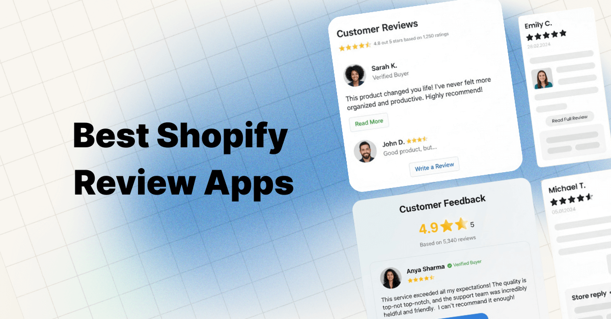 13 Best Shopify Review Apps in 2026