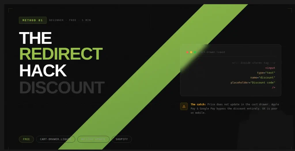 redirect hack banner