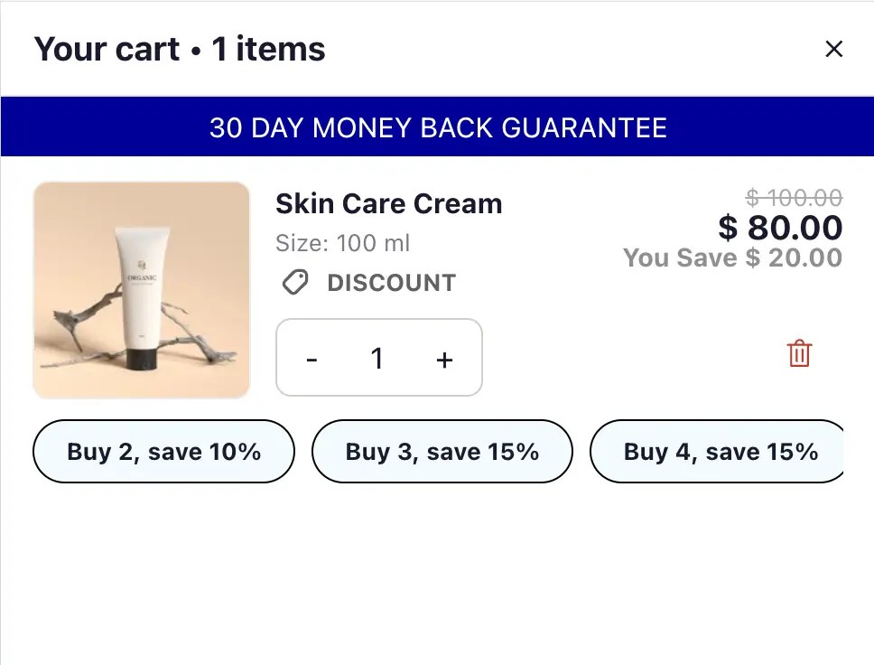 BOGO Volume Discounts