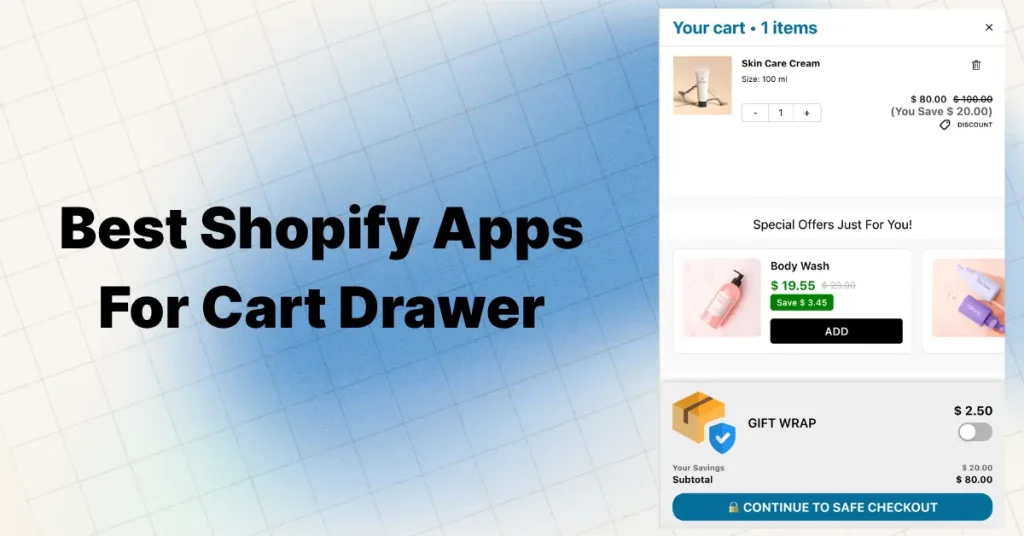 Best Shopify Apps For Cart Drawer