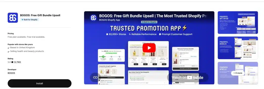 16 Best Shopify Thank You Page Apps in 2026 15 BOGOS Free Gift Bundle Upsell 1