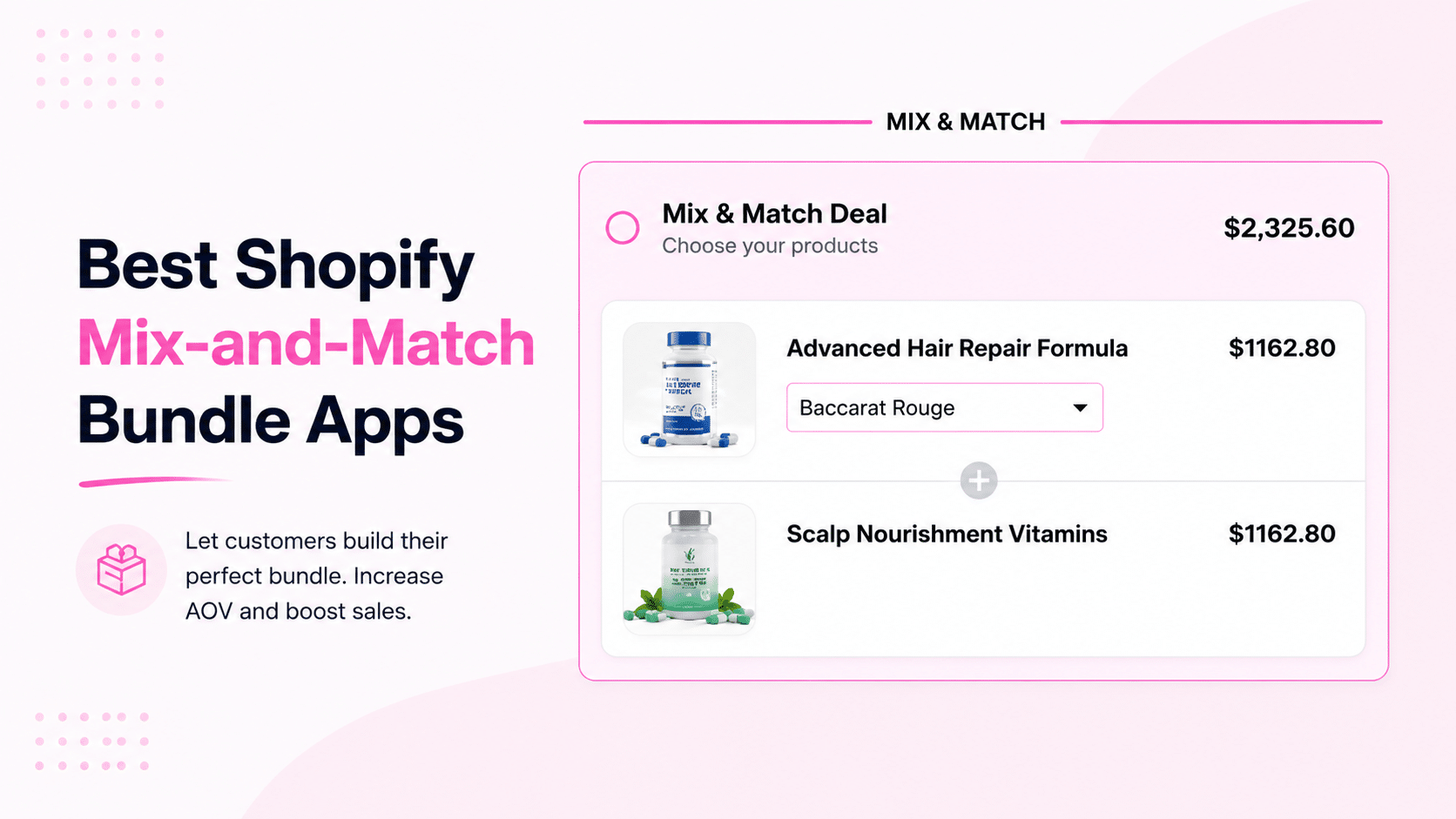 Best Shopify mix and match bundle