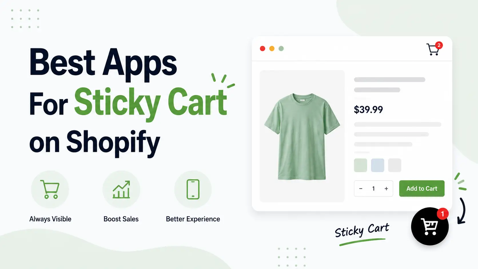 Best apps for Shopify sticky cart