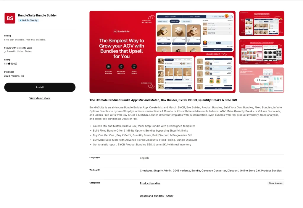 Best Shopify Mix and Match Bundle Apps (2026) 8 BundleSuite Bundle Builder