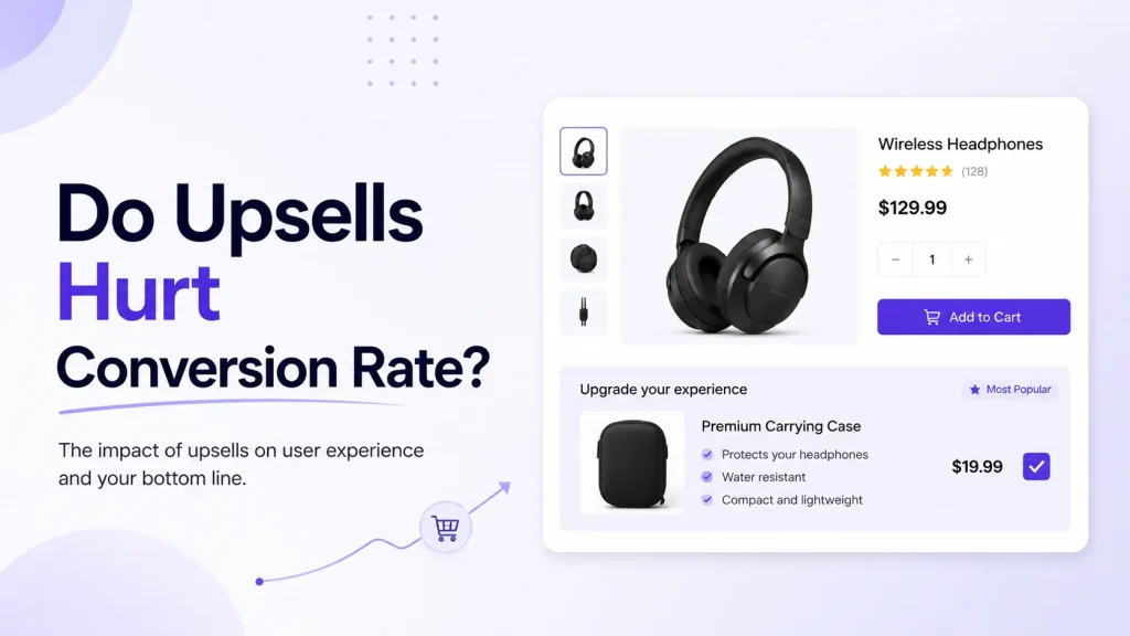 Do Upsells Hurt Conversion Rate