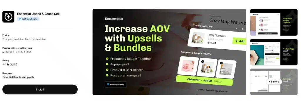 16 Best Shopify Thank You Page Apps in 2026 6 Essential Upsell Cross Sell