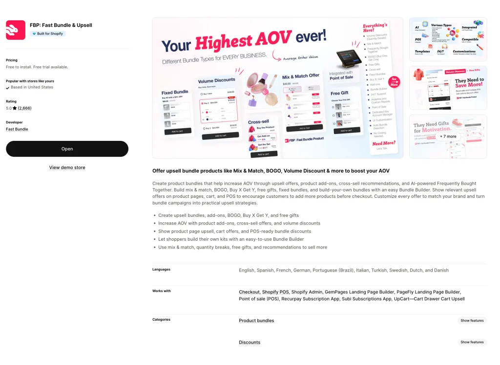Best Shopify Mix and Match Bundle Apps (2026) 5 FBP Fast Bundle Upsell