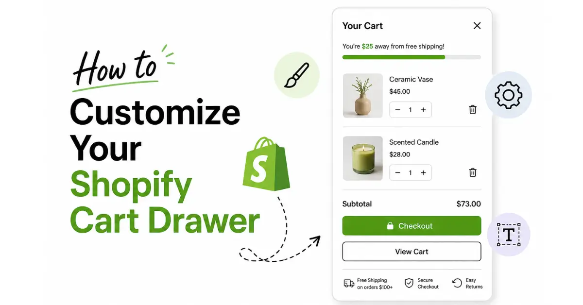 How to Customize Your Shopify Cart Drawer
