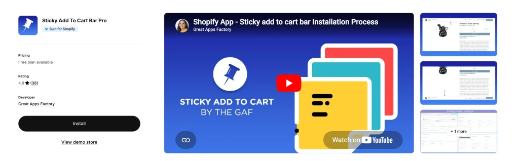 Sticky Cart on Shopify: Best Apps and How to Add One 5 Sticky Add To Cart Bar Pro