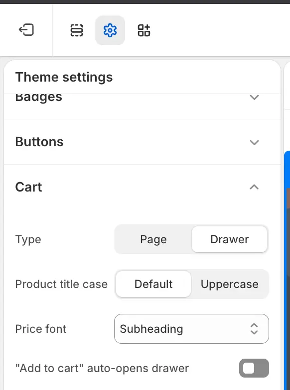 Switch From Cart Page to Cart Drawer