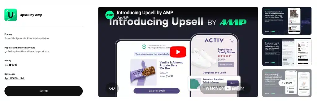 16 Best Shopify Thank You Page Apps in 2026 14 Upsell by Amp