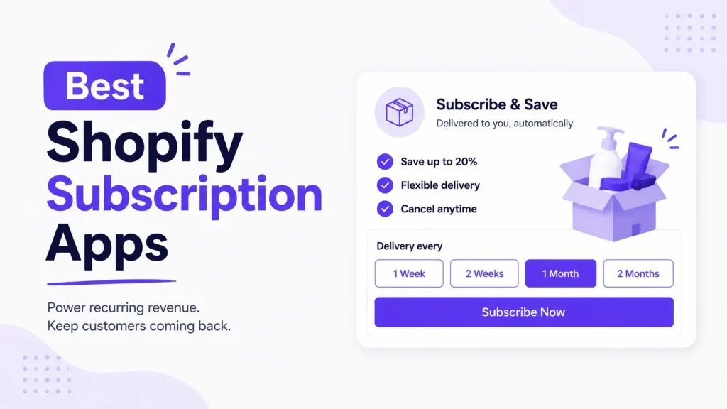 Best Shopify Subscription Apps
