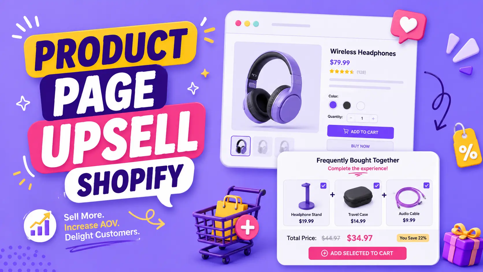 Product Page Upsell Shopify