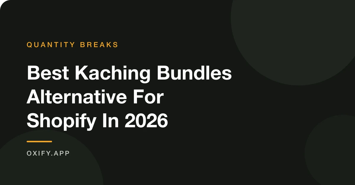 kaching bundles alternative