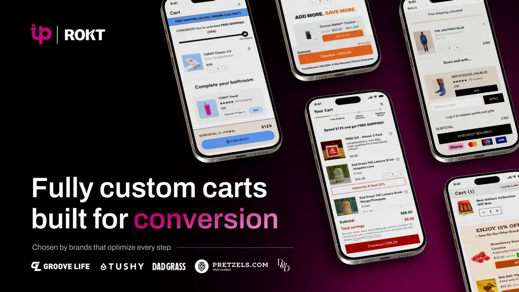 UpCart cart drawer cart upsell Shopify app listing